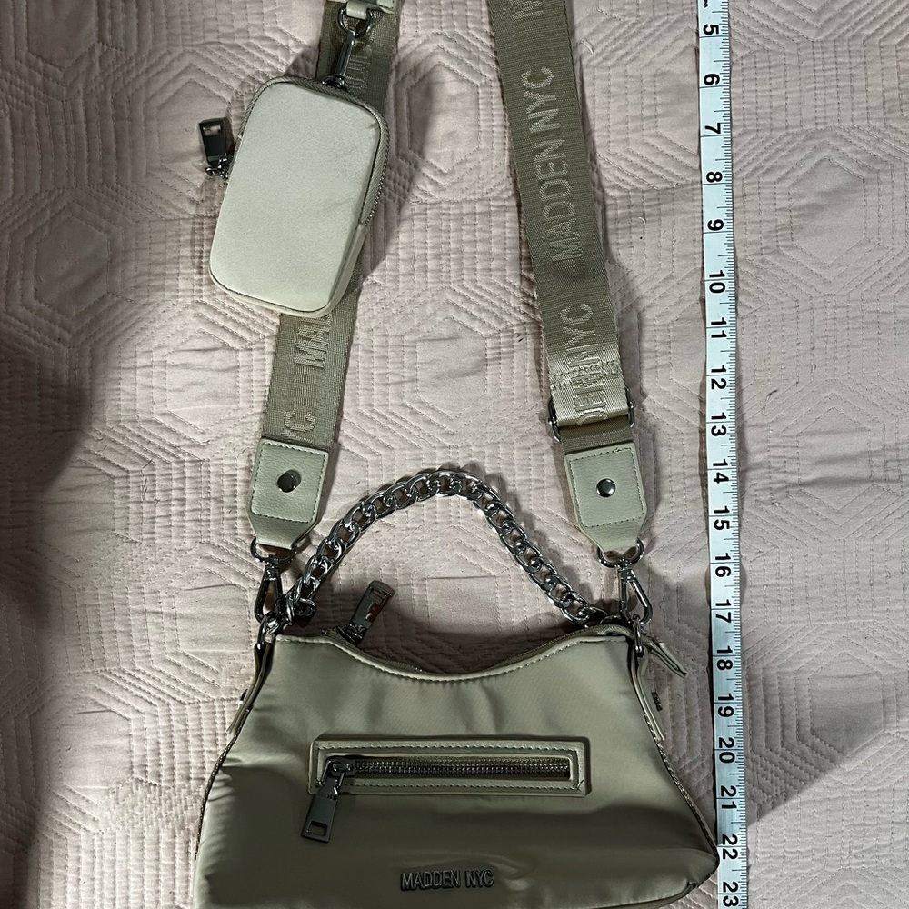 Small tan, Steve Madden Crossbody bag